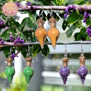 Angelic Rosery's Handmade Pixie Dust Dangle Earrings ✨